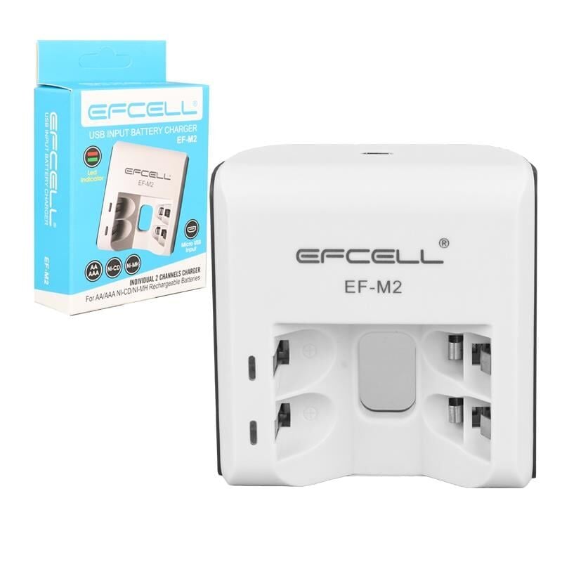 Ayt Efcell M2 AA AAA 2'li Pil Şarj Cihazı