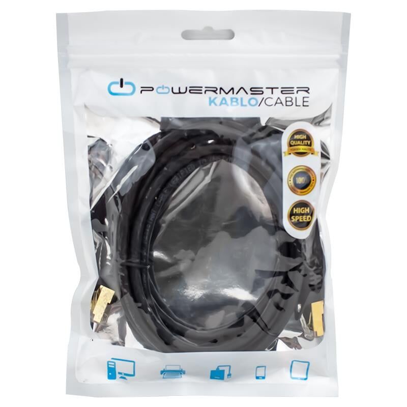 Ayt Powermaster PMCAT72 Cat7 Kablo 2 Metre Ethernet Jack Soketli İnternet Kablosu Hazır Kablo