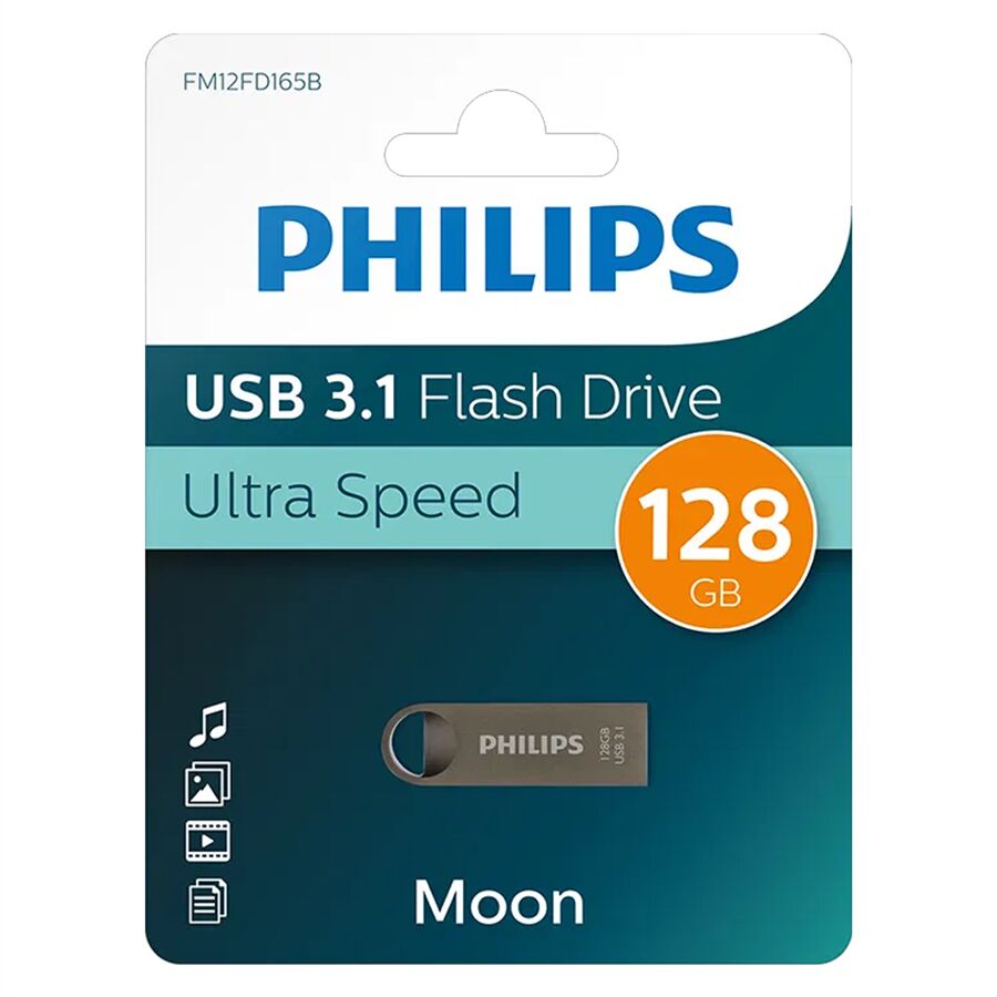 Philips Moon FM12FD165B/00 128GB USB 3.1 Flash Bellek