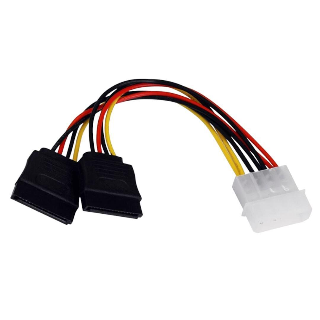 Powermaster İkili Sata Power Kablo Hard Disk Kablosu Dvr Kamera Kayıt Cihazı İçin