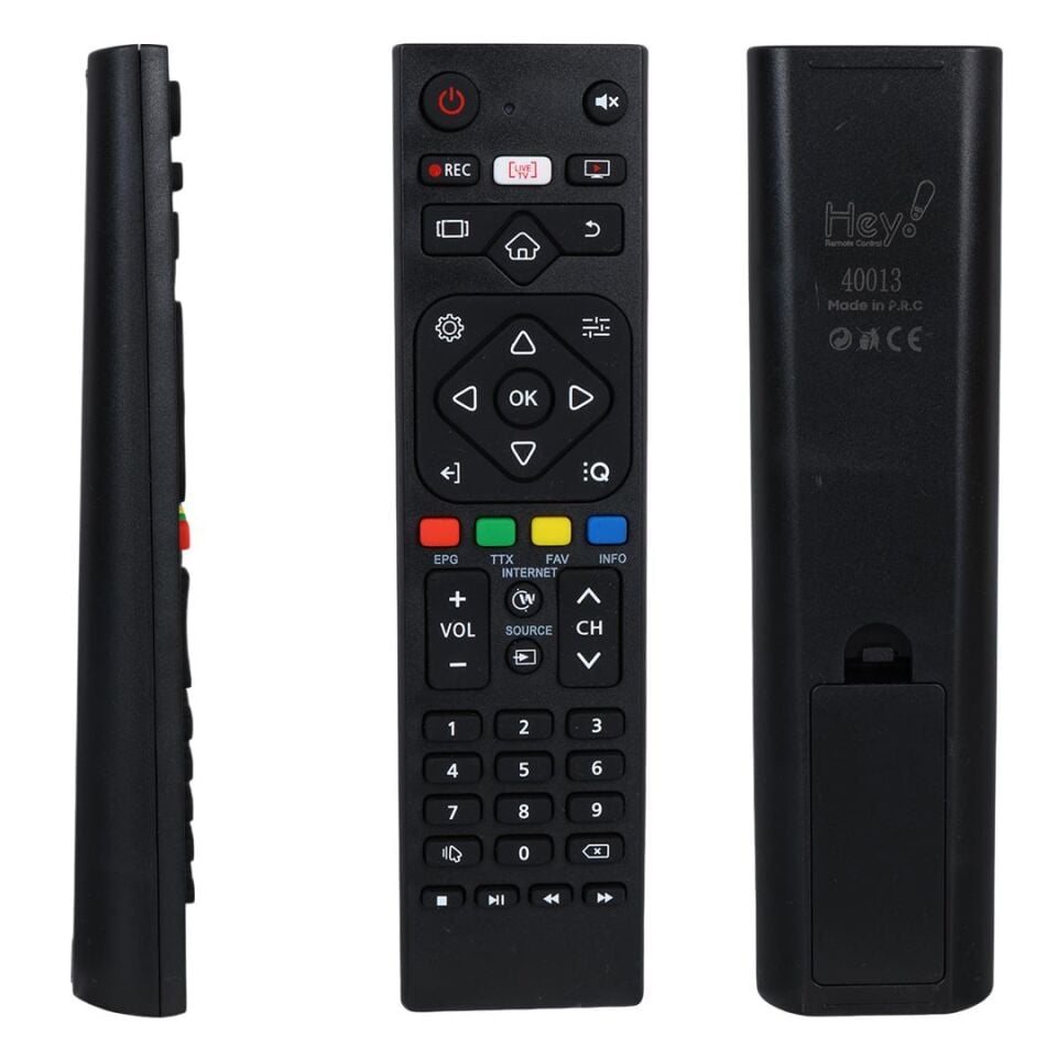 Ayt Sunny CRS-300AT RM-L265C Android TV Tuşlu LED TV Kumandası RC0265-0820200802