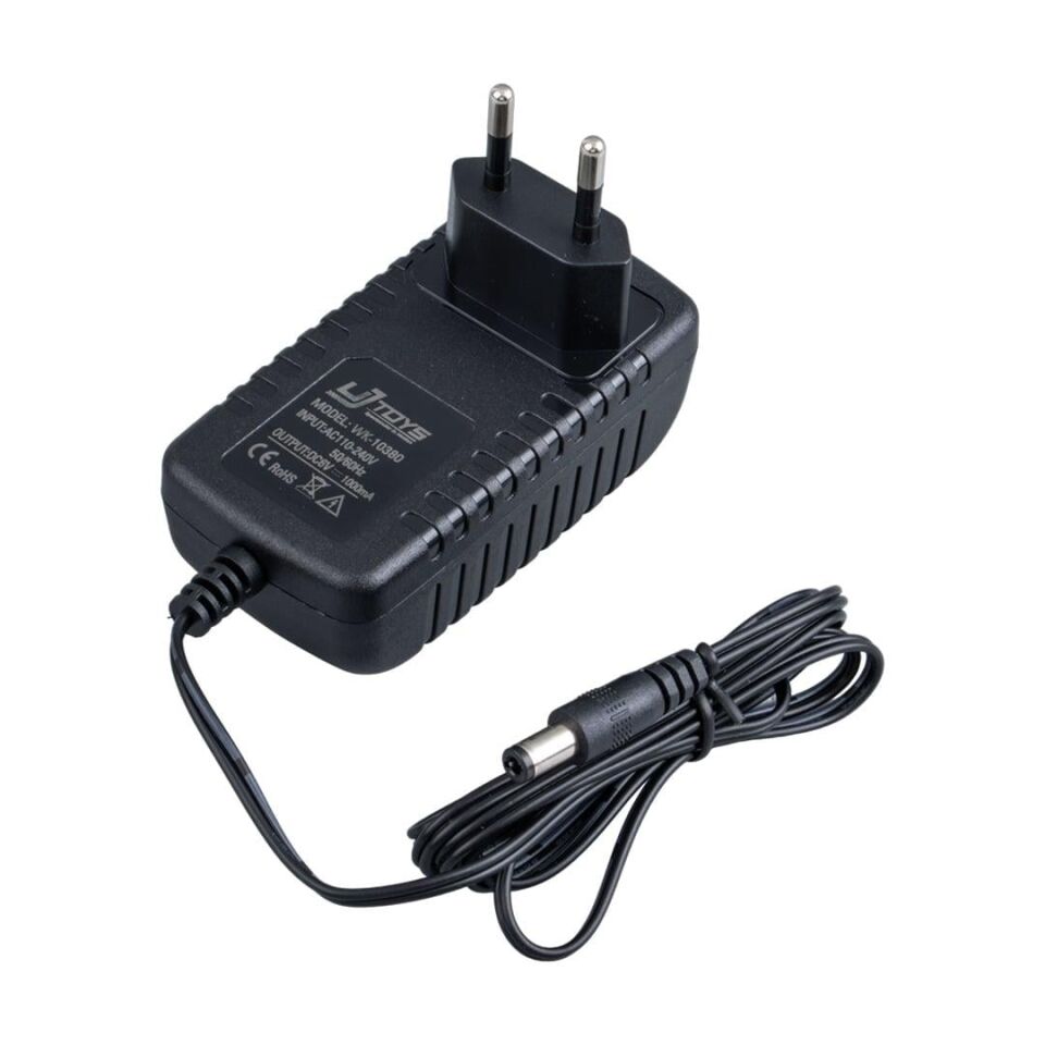UJ Toys WK-10380 6 Volt 1 Amper Priz Tipi Adaptör 5.5 X 2.5 Uç