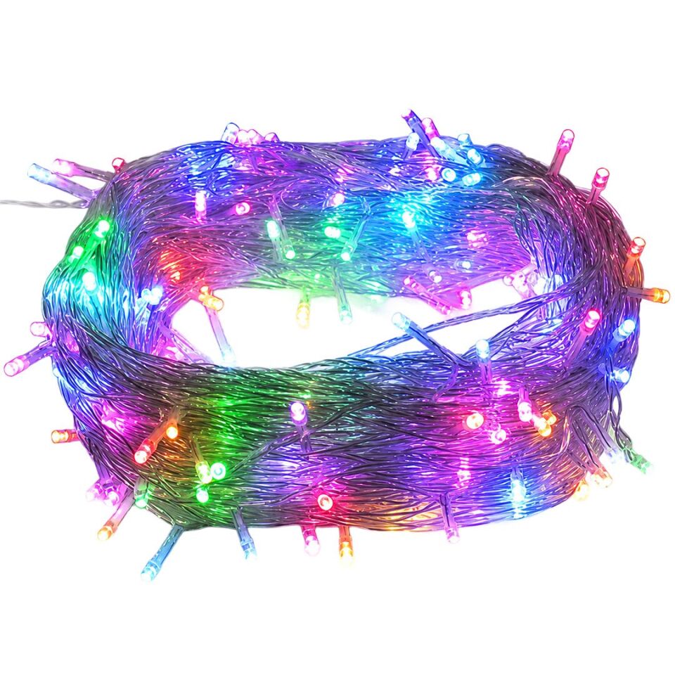 Powermaster PM-22581 Animasyonlu 10 Metre Eklenebilir RGB Top Yılbaşı Led Işık