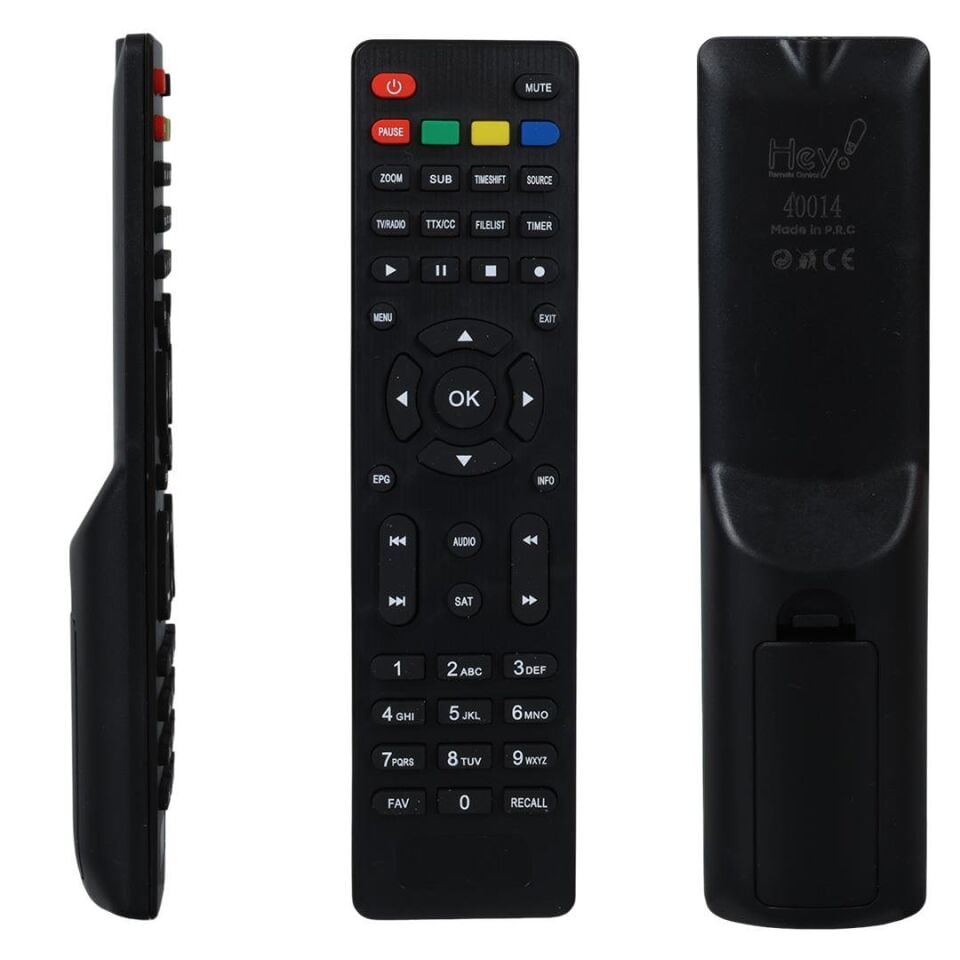 Ayt Mersat Star Yumatu HD Citybox HD Mersat Marginal Uydu Kumandası Pause Tuşu Kırmızı