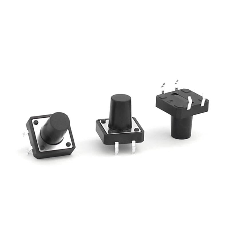 Ayt Tact Dip Switch 12x12x12 Mm Buton 4 Pin