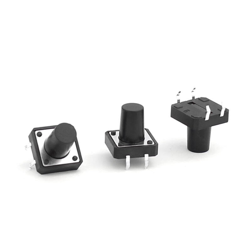 Ayt Tact Dip Switch 12x12x12 Mm Buton 4 Pin