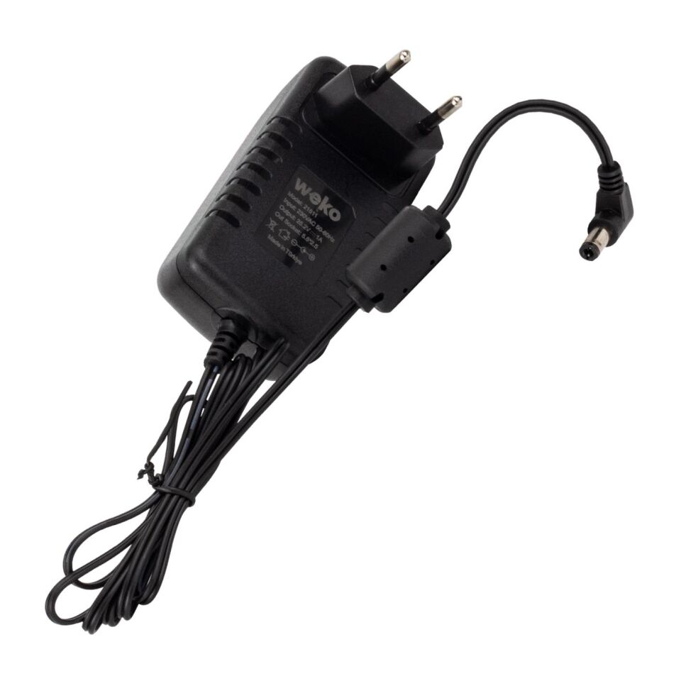 Ayt Weko 25.2 Volt 1 Amper 5.5 2.5 Uçlu Priz Tipi Adaptör