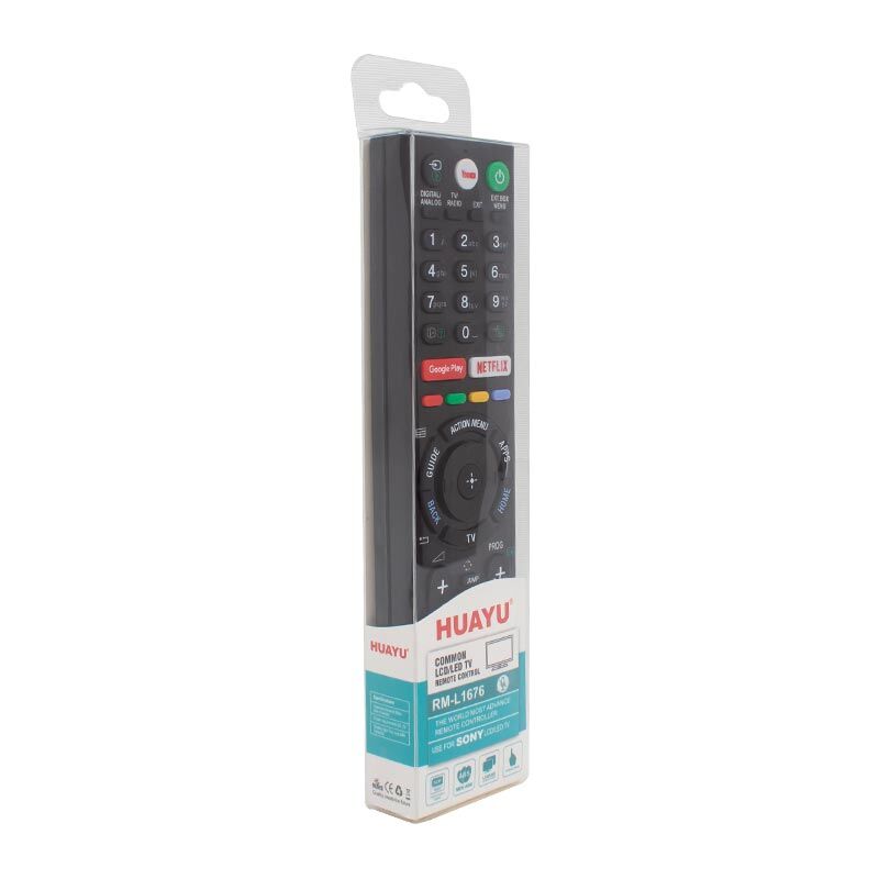 Huayu Kl RM-L1676 Sony Google Play Netflıx Youtube Tuşlu Unıversal Lcd Led Tv Kumanda