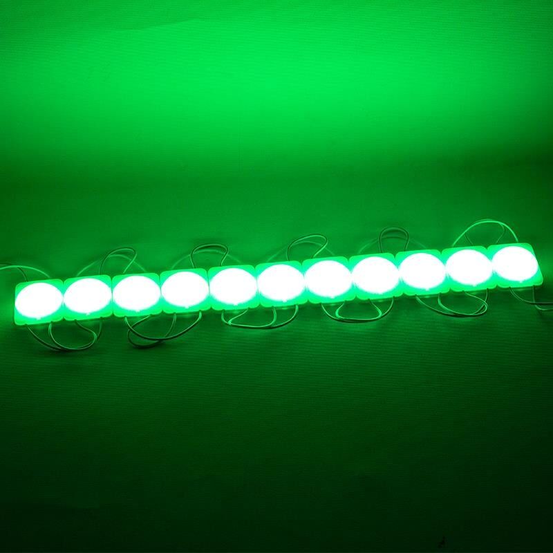 Powermaster 24 Volt 2.8 Watt Yeşil Cob Modül Led Mercekli Led