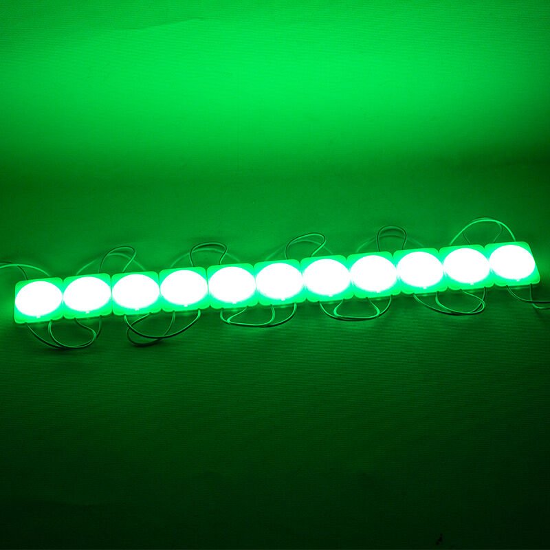 Powermaster 24 Volt 2.8 Watt Yeşil Cob Modül Led Mercekli Led