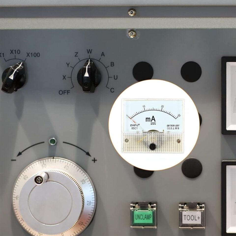 Ayt 0-30V DC Analog Voltaj Gösterge 45x48 Mm Volt Ölçer Voltaj Ölçüm Cihazı Analog IC-230A