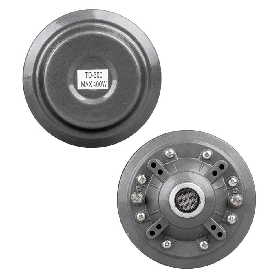 Ayt Td-300 Max 400 Watt Hoparlör Driver Unit 15x13x3,4 Cm