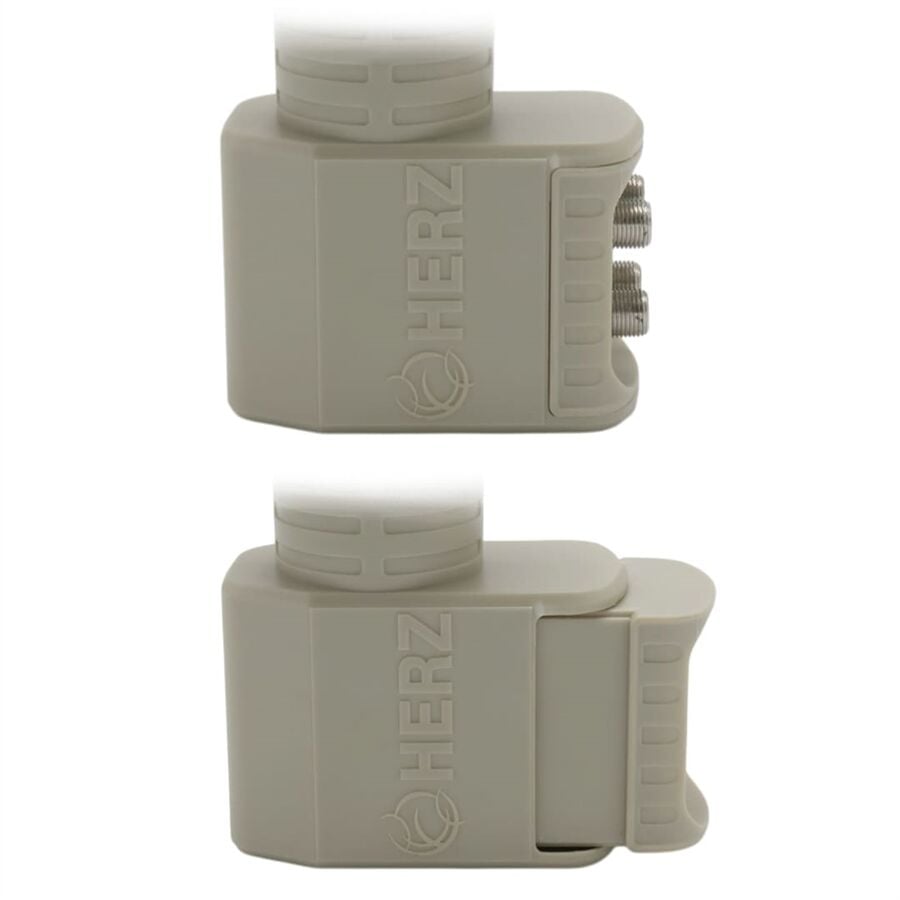 Herz HR-904 Digital Ku-Band Quad 4'Lü LNB Universal - Altın Uçlu 0.1Db Sharp Chip