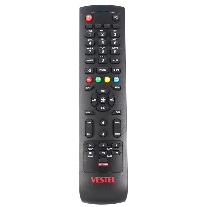 WEkO KR VESTEL RECORD TUŞLU LCD KUMANDA (7050=33184)