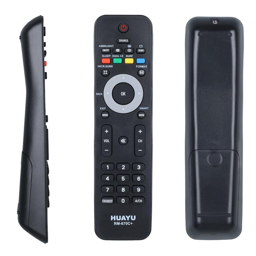 Ayt Philips Uyumlu RM-670C Universal Lcd-Led  Tv Kumandası