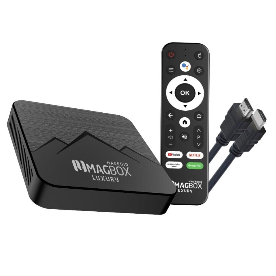 Ayt Magbox Magroid Luxury 32 GB HDD 2 GB Ram Bluetooth 5G Android TV Box 5G İ p Tv Destekli