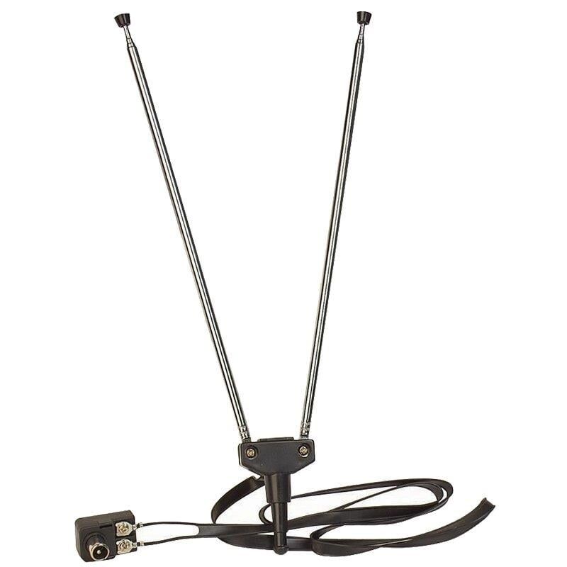 Ayt Tv Üstü V Tipi Teleskopik Anten Eski Tip Tüplü Televizyon İçin 24 Cm Tv Anteni