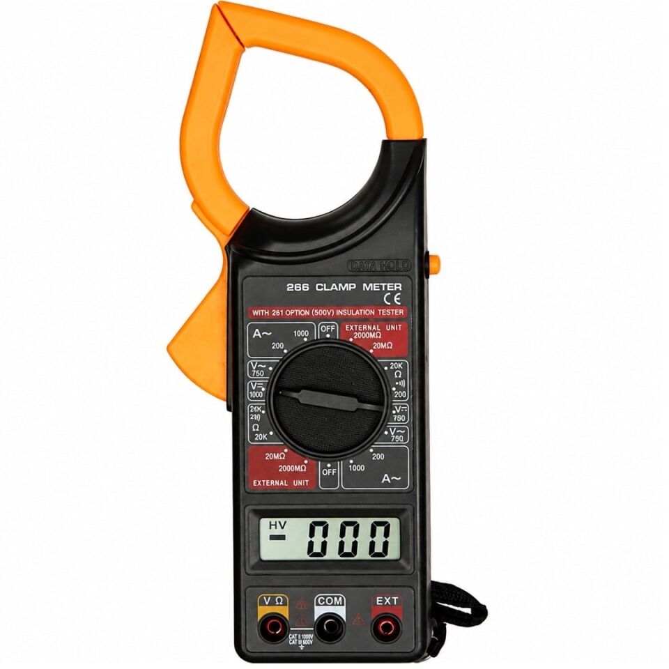 Powermaster DT-266 Dijital Buzzerli Pensampermetre Ölçü Aleti