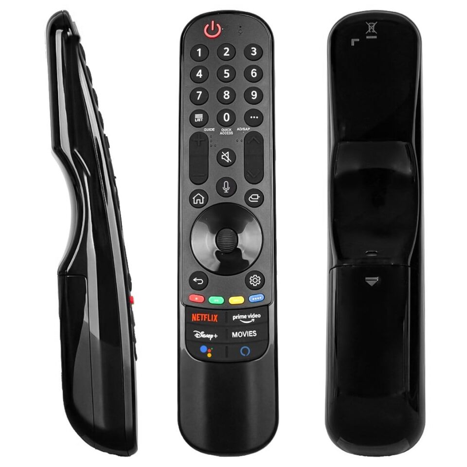 Weko MR21GA AKB76036204 Netflix-Rakuten-Prime Video-Disney+ Tuş Air Mouse Sihirli Kumanda Ses Komutlu