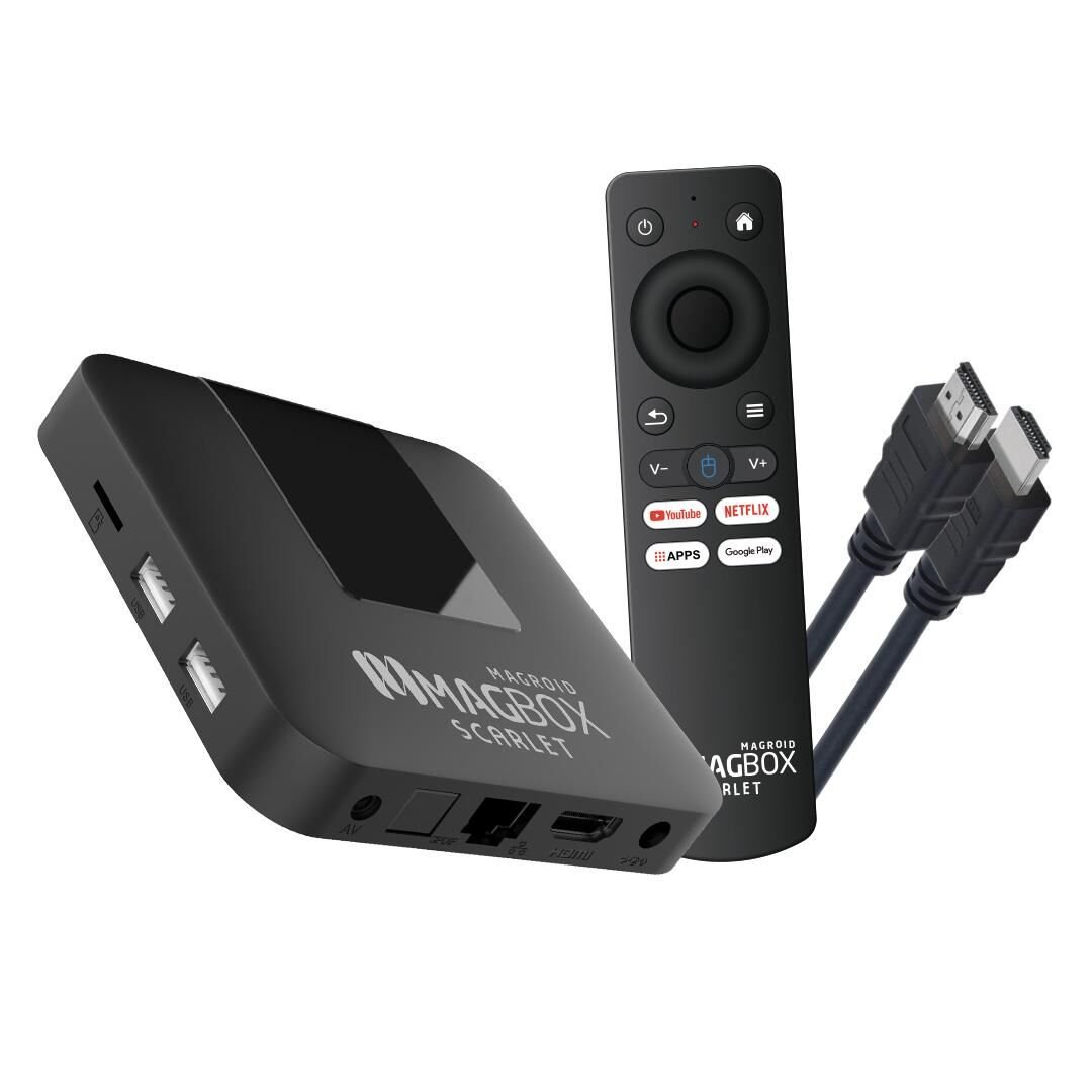 Ayt Magbox Magroid Scarlet 16 GB HDD 2 GB Ram 2.4G H313 Cpu Android Tv Box İ p Tv Destekli