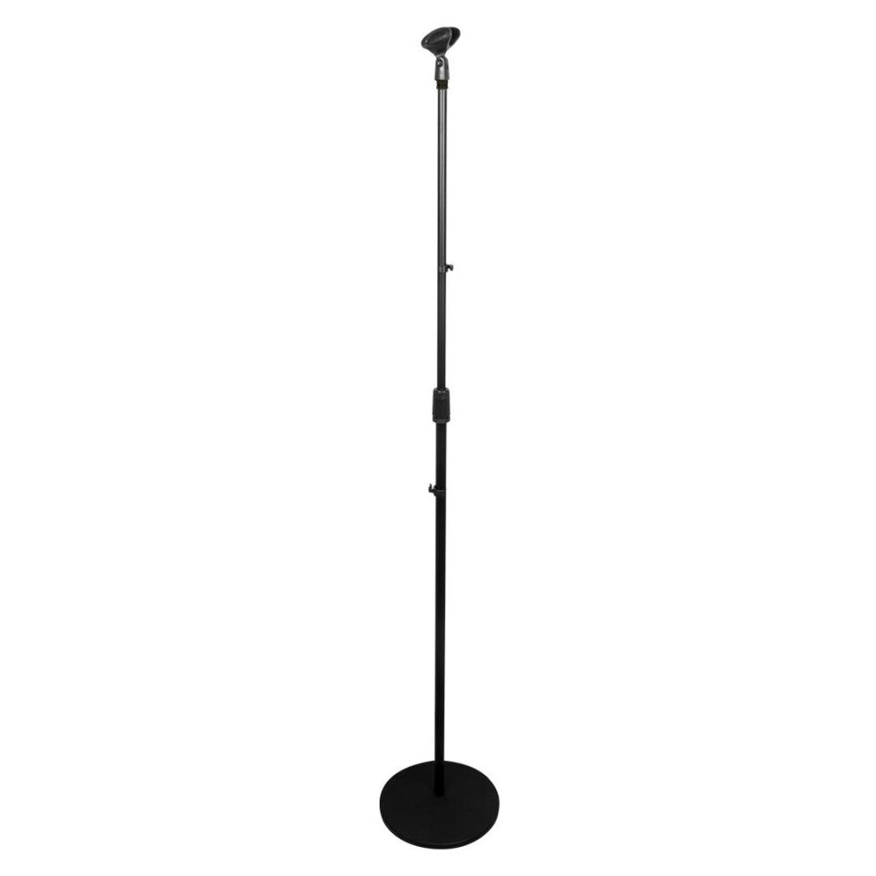 Ayt Magicvoice MV-19495 90Cm 180Cm İkili Mikrofon Sehpası Tutacağı Dökme Taban Ayarlanabilir Boydan Mikrofon Tutucu