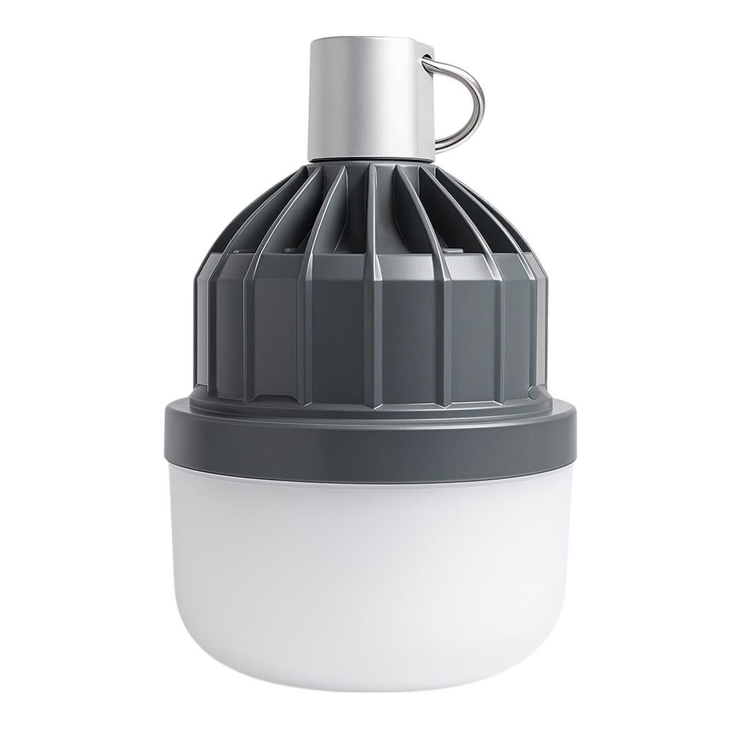 Ayt Ledx LN-616 80 Watt TYPE-C Şarjlı Taşınabilir Asma Kancalı Kamp Çadır Lambası 6500K 1200Mah 3 Modlu ABS Malzeme
