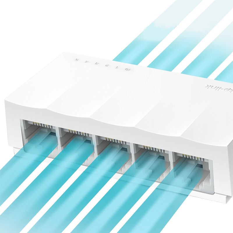 TP-Link LS1005 5 Port Ethernet Switch 10-100 Mbps İnternet Switch