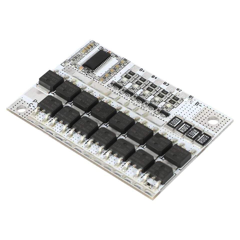 Ayt Wk-6776 5S 12V 100A BMS Devresi Lityum Batarya Şarj Modülü Pil Koruma Kartı 60X46X3.5mm