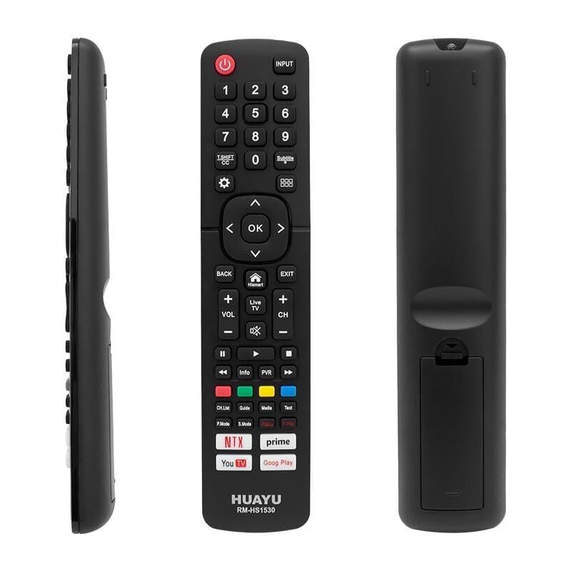 Huayu Kl Hısense RM-HS1530 Netflıx Youtube- Prıme Vıdeo Google Play Tuşlu Unıversal Lcd Led Tv Kumanda