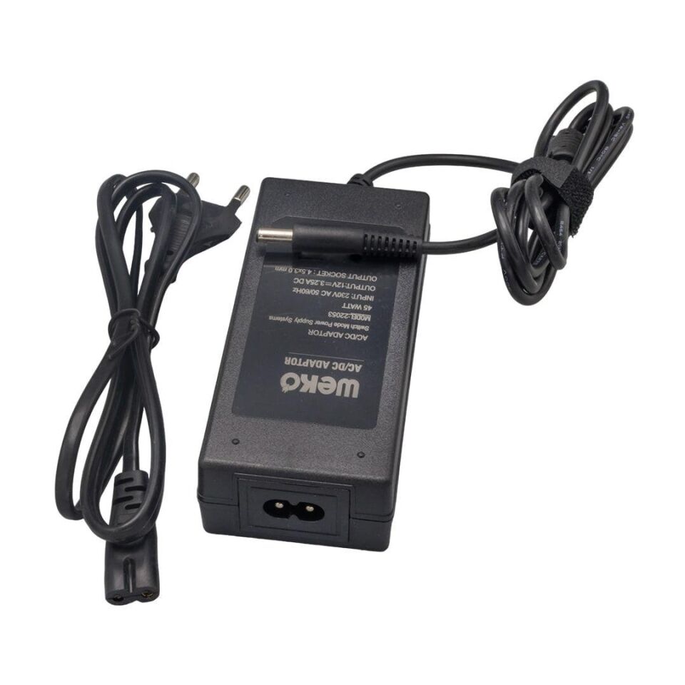 Ayt Weko 12 Volt 3.25 Amper 4.5x3.0mm Uçlu Notebook Adaptör Yerli Üretim