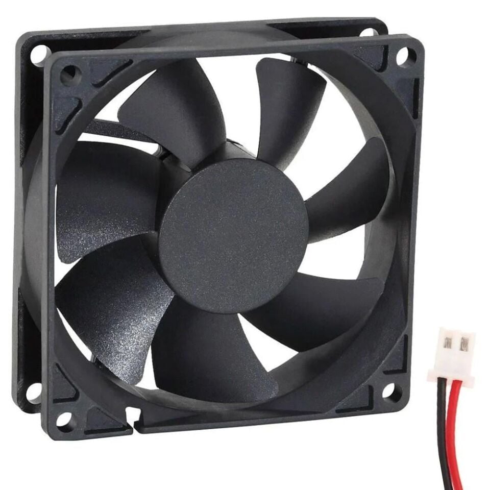 Ayt Powermaster 120x120x25 Mm 24 Volt 0,45 Amper Dc Kasa Fan Pc Bilgisayar Soğutucu Fan 12x12x2.5 Cm