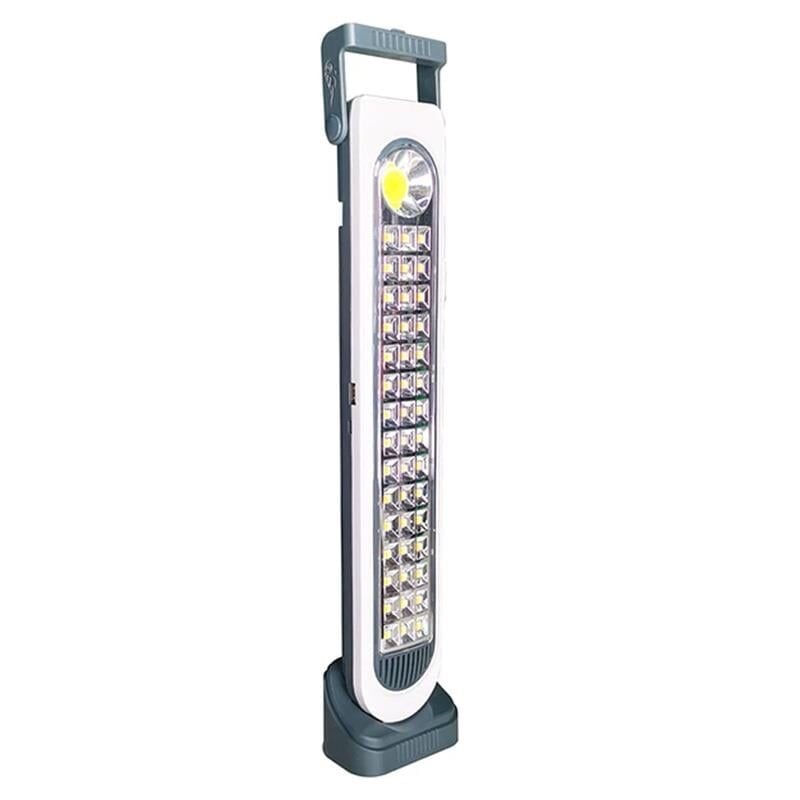 Powermaster Solar Güneş Enerjili Ve Şarjlı Işıldak 45 Ledli 45W Beyaz Led Aydınlatma Kamp ve Ev Işıldağı