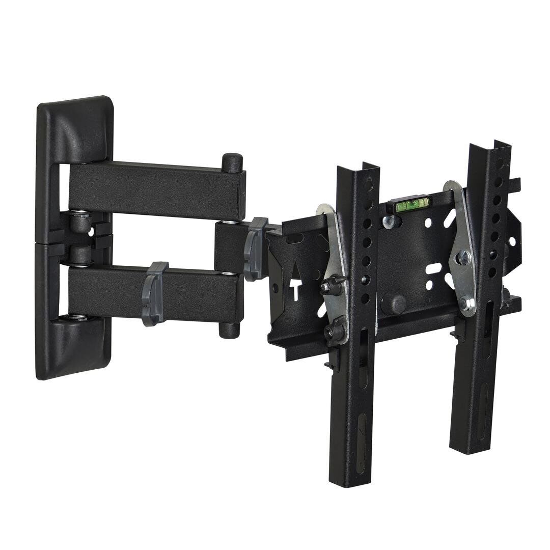 Ayt 22-42 İnç Hareketli Duvar Askı Aparatı Lcd Led Tv Monitör 55-106 Ekran Arası Uyumlu 25 Kg Taşır