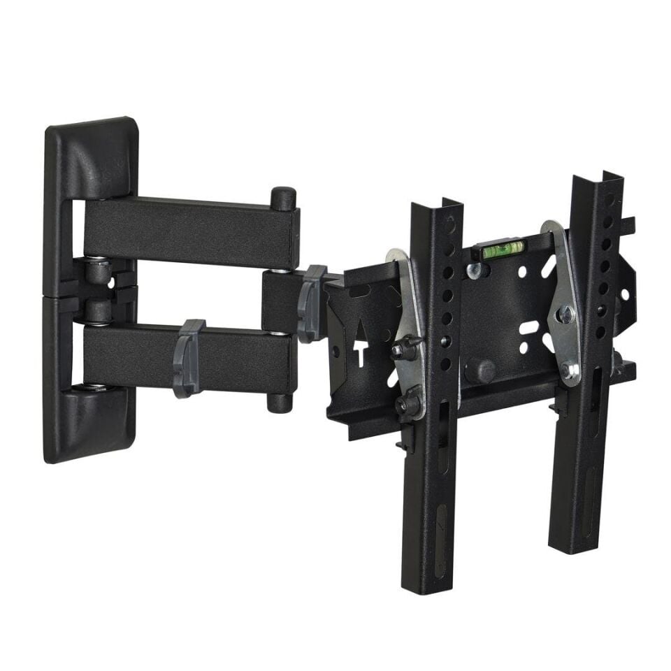 Ayt 22-42 İnç Hareketli Duvar Askı Aparatı Lcd Led Tv Monitör 55-106 Ekran Arası Uyumlu 25 Kg Taşır