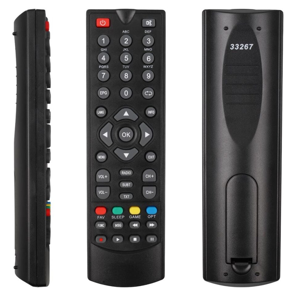 Weko Teledünya 8800 HD Uydu Alıcı Kumandası