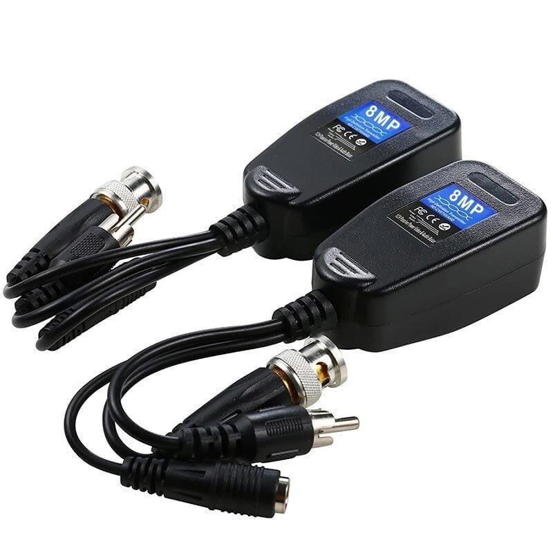 Powermaster Bnc To Rj45 Video Balun Power Audio Konnektör PM-3899PVA Çevirici Dönüştürücü