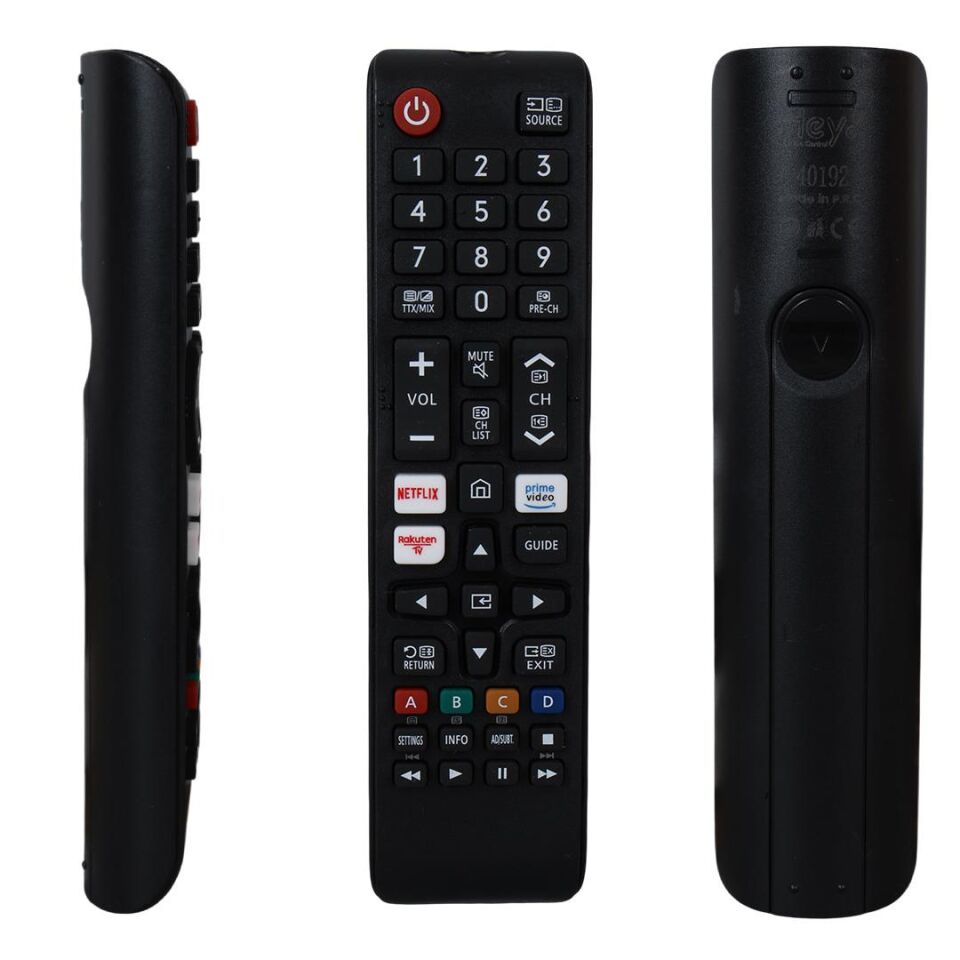 Ayt Samsung Netflix Prime Video Rakuten Tuşlu Lcd Led TV Kumandası BN59-01315B Uzaktan Kumanda