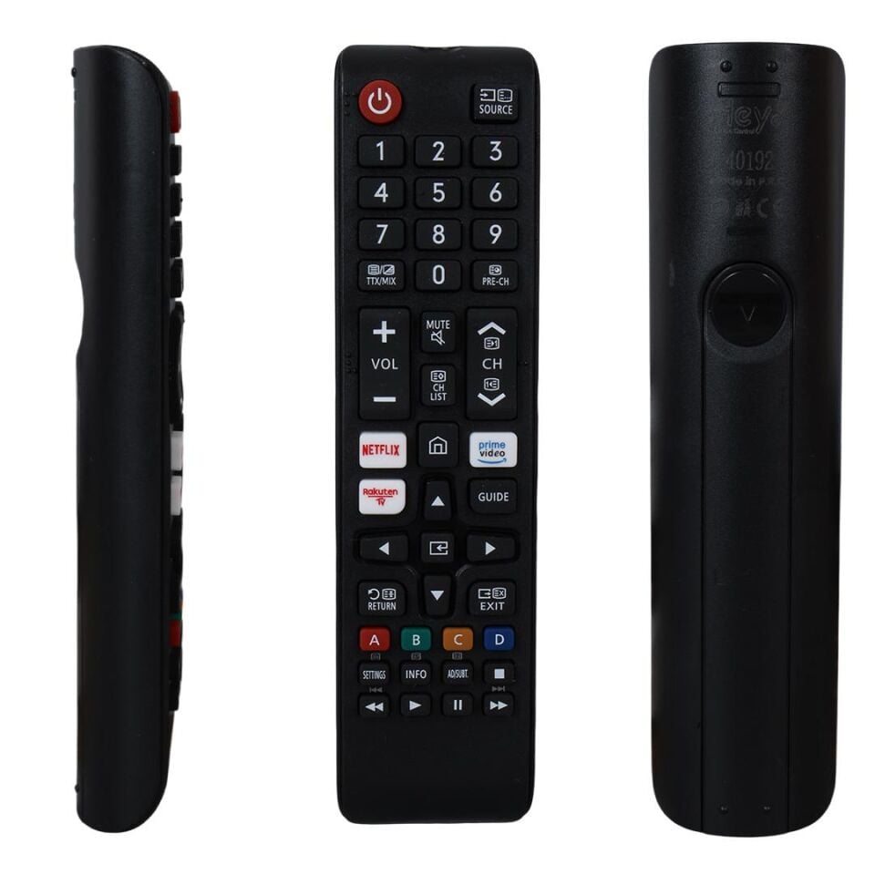 Ayt Samsung Netflix Prime Video Rakuten Tuşlu Lcd Led TV Kumandası BN59-01315B Uzaktan Kumanda