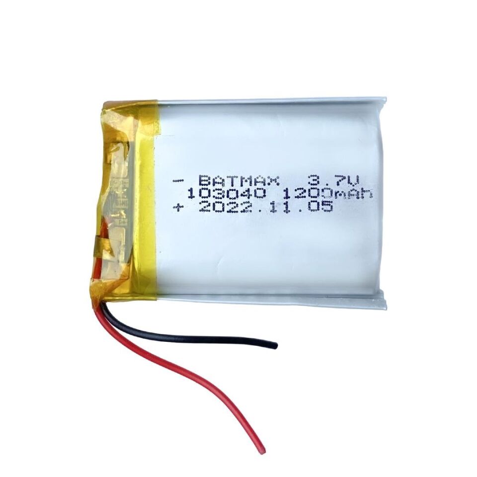 Ayt Powermaster 3.7 Volt 10x30x40 Mm 1200 mAh Lityum Polimer Pil Akıllı Saat İntercom Kulaklık Pili Soketsiz