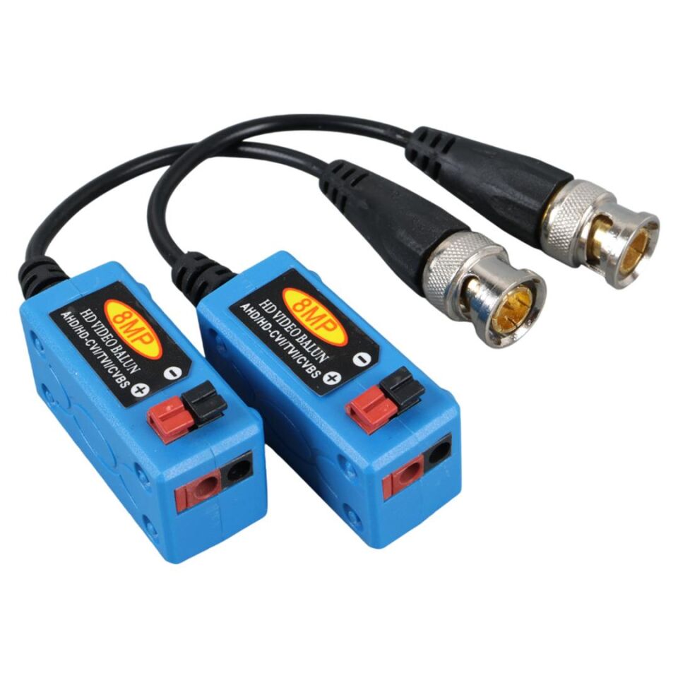 Ayt Powermaster PM-3893 8MP MAX 600 Metre HD-Tvı Cvı Ahd Cvbs HD Video Balun
