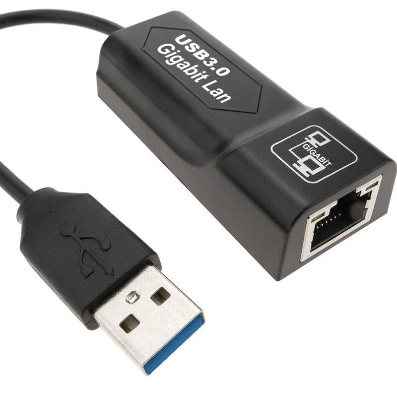 Powermaster PM-3851 Gigabit USB 3.0 Kablosuz Adaptör Usb Girişini Ethernet Soketine İnternet Girşine Çevirici
