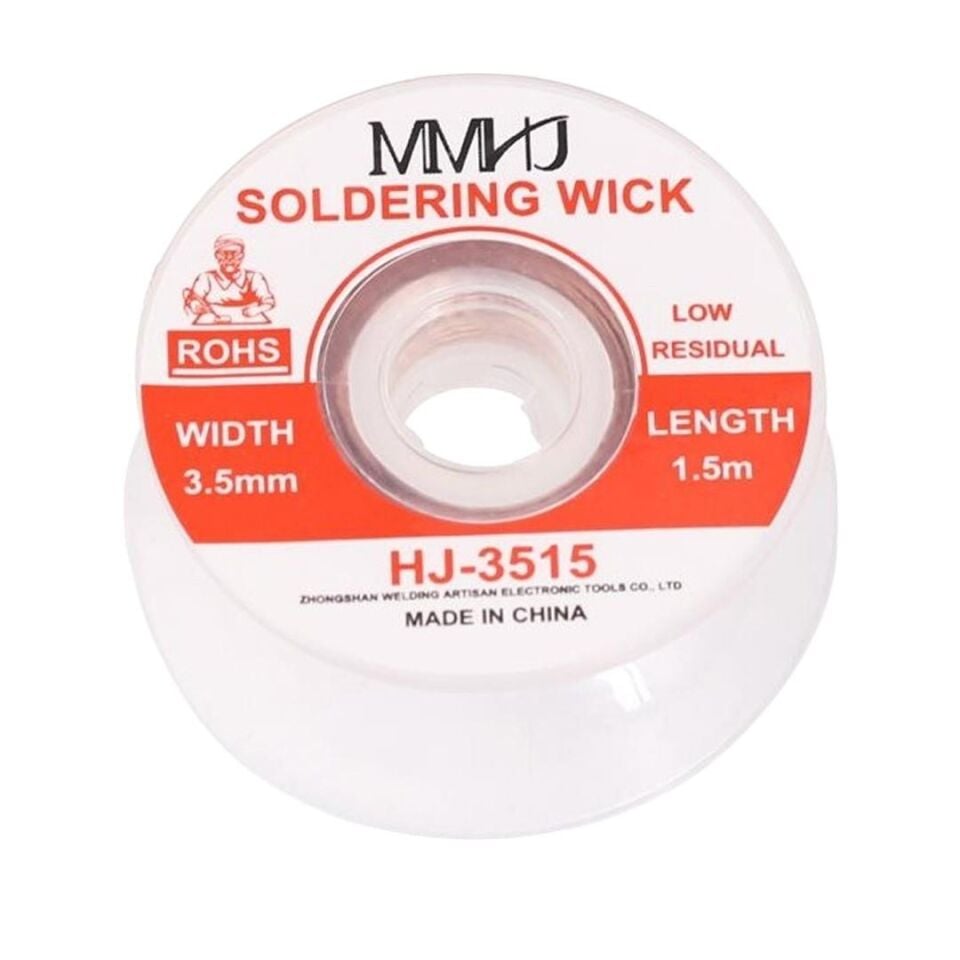 Ayt Powermaster 3.5 Mm 1.5 Metre Lehim Alma Teli Lehim Sökme Lehim Temizleme Teli