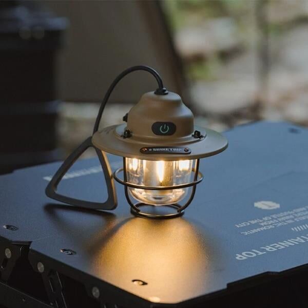 Ayt Powermaster PM-25439 Nostaljik 3 Filament 6 Smd Kamp Çadır Lambası Ampul Led Aydınlatma 1200 mAh Type-c