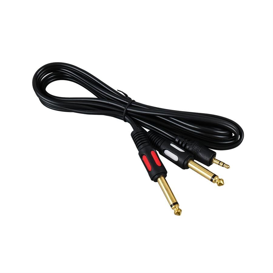 Ayt Powermaster PM-4284 3.5 mm Stereo Erkek 2x6.3mm Mono Erkek 1.5 Metre Kablo