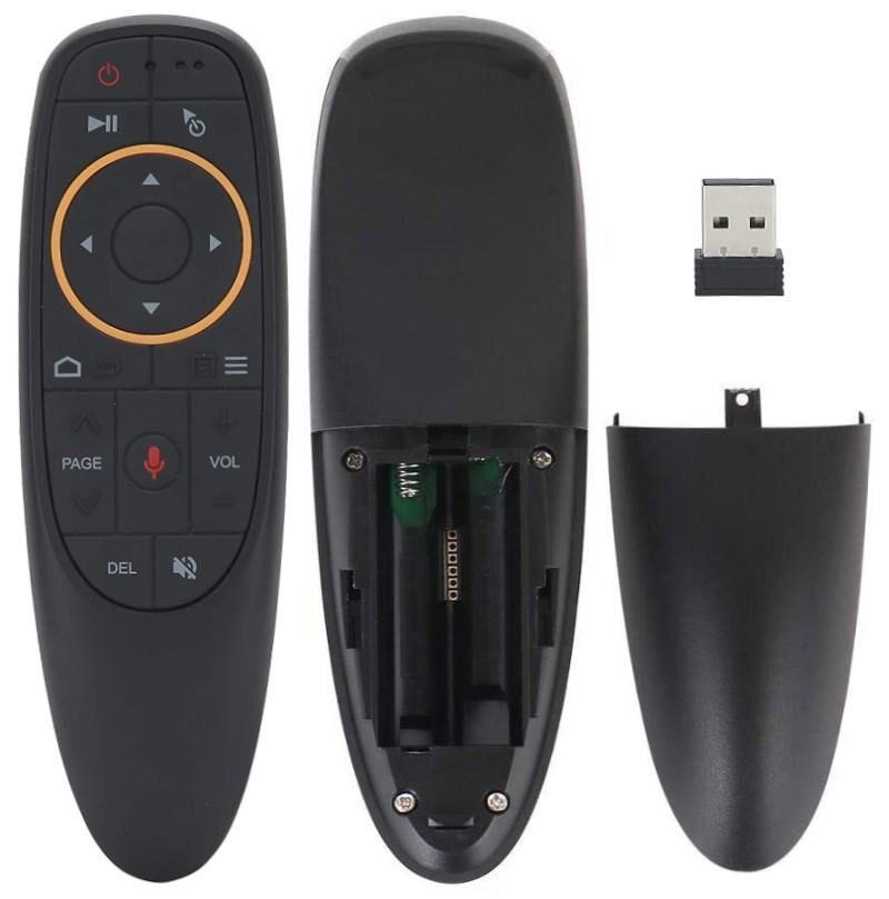 Ayt Weko G10 Android Windows Linux TV Box Mac OS Uyumlu 2.4 Ghz Ses Komutlu Wireless Air Mouse Uzaktan Kumanda