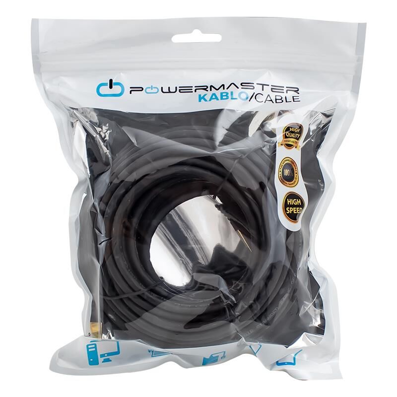 Ayt Powermaster PMCAT73 Cat7 Ethernet Kablo 10 Metre İnternet Kablosu Jack Soketli Hazır Kablo