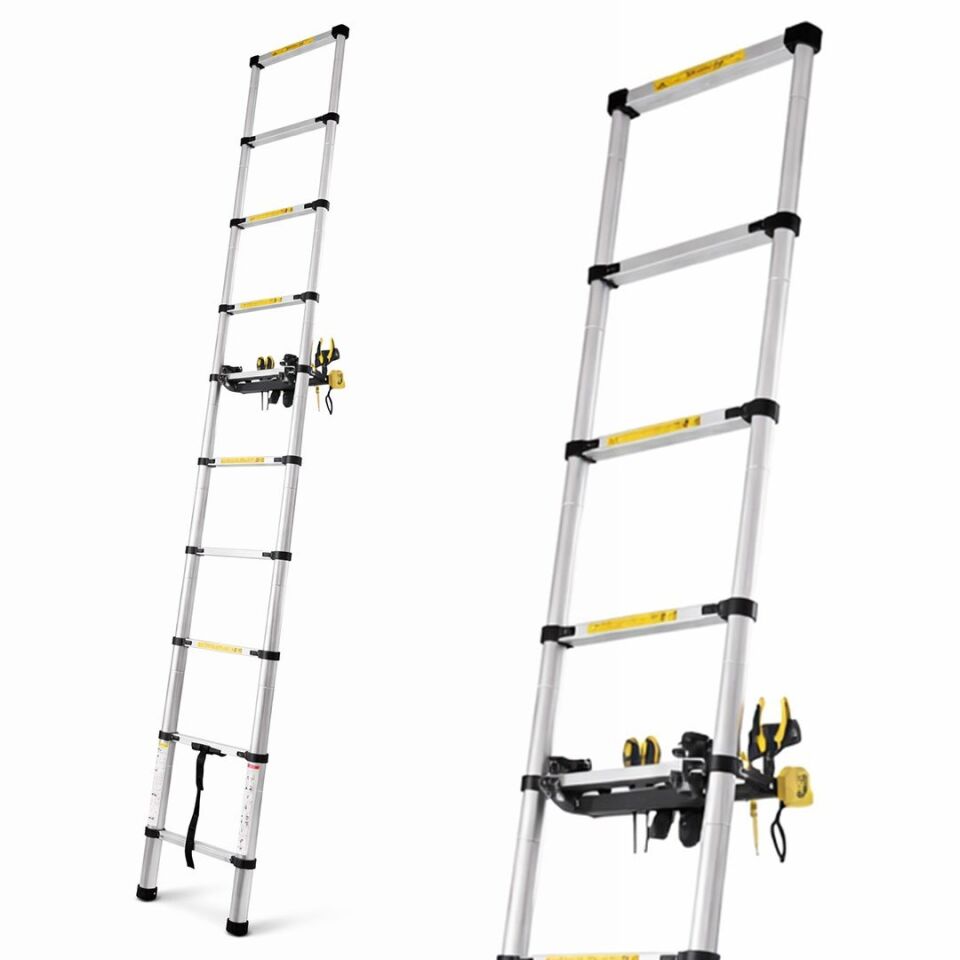 Sunup SN-29687 3 Metre Geri Çekilebilir Merdiven Karavan Port Tavan Çadır Tekne Katlanır Alüminyum