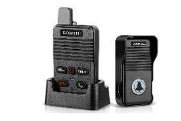 Hello D90 1000Mah Şarjlı Kapalı Devre Telsiz Kapı Zili Ve İnterkom Sistemi Kesintisiz Çift Taraflı Sesli İletişim Telsiz