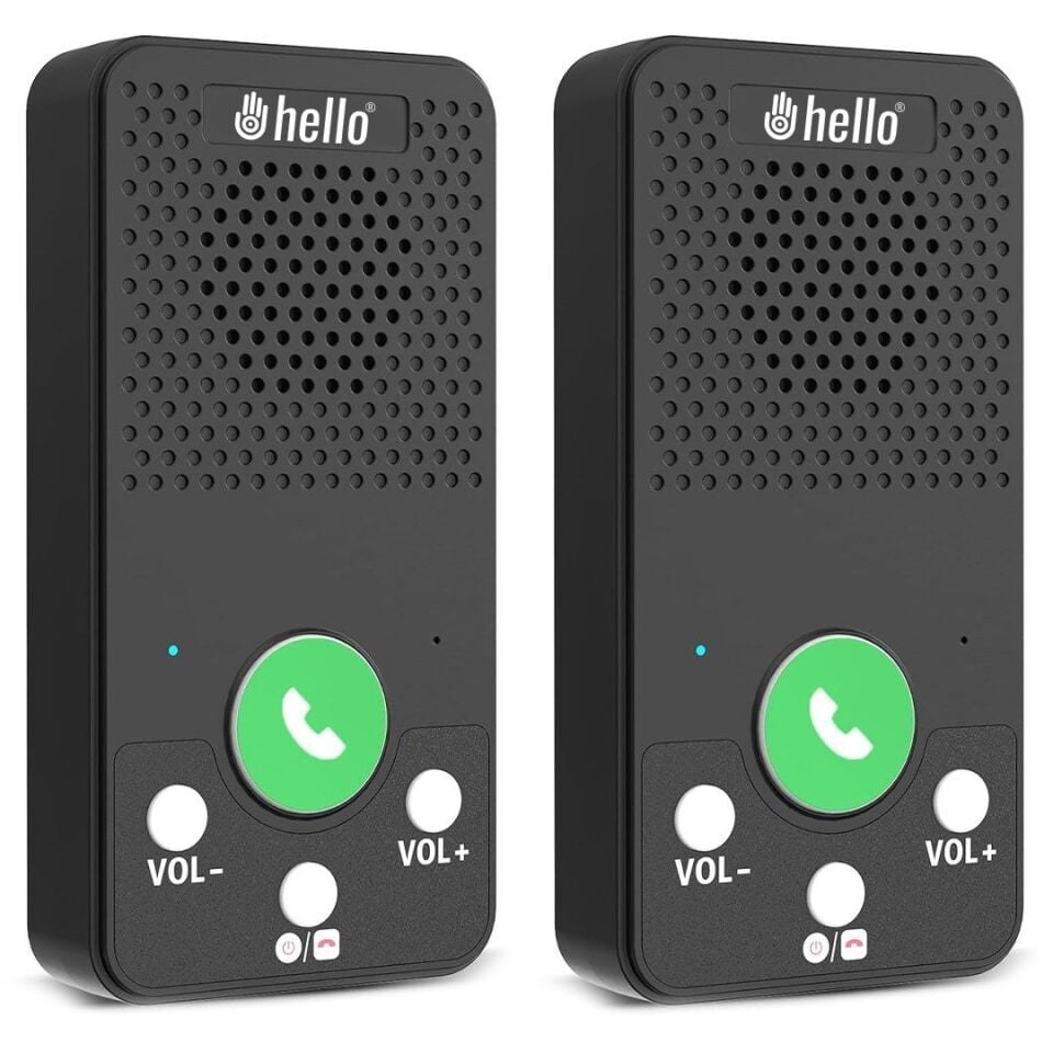 Hello D10A 1000 Mah Şarjlı İnterkom Kapalı Devre Konuşma Sistemi