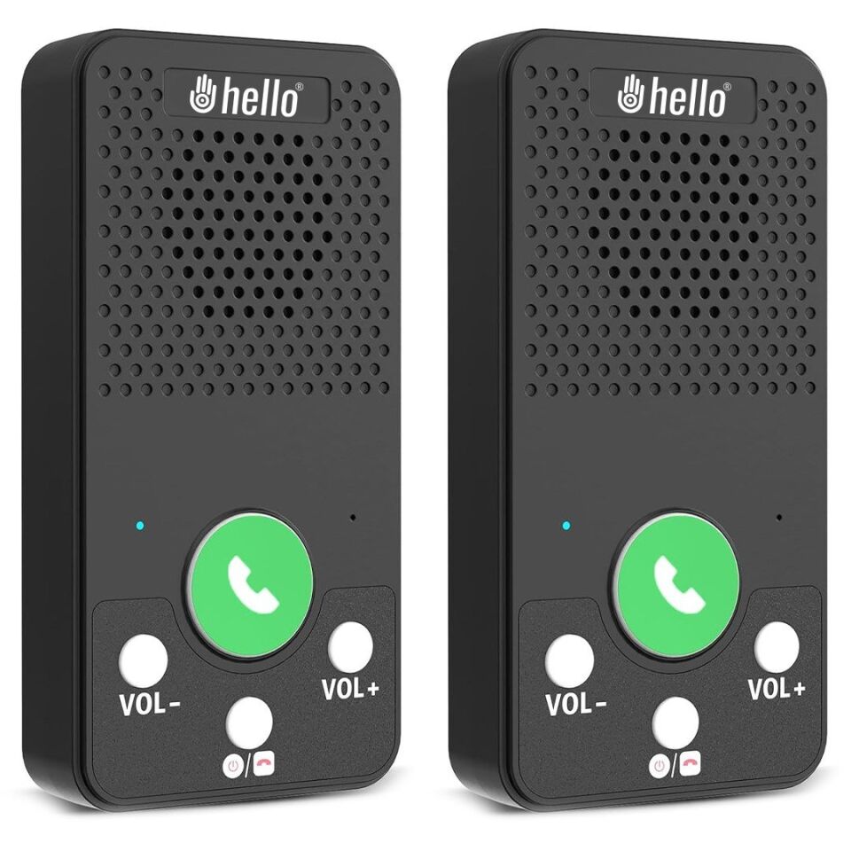 Hello D10A 1000 Mah Şarjlı İnterkom Kapalı Devre Konuşma Sistemi